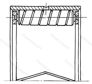 Модификация подшипника 845904 размер 22x40x38 от производителя  ГПЗ-4