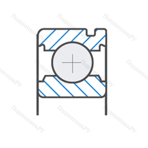 Подшипник шариковый радиальный AB 12830