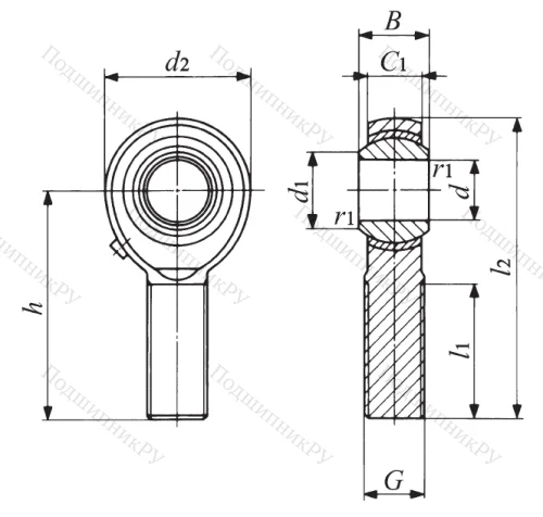 Шарнирная головка POS 22 L в Самаре