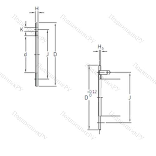 Подшипник скольжения PCMW 325401.5 E от производителя  SKF