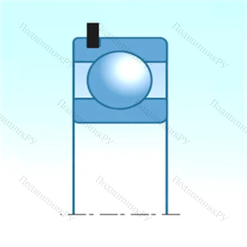 Подшипник шариковый радиальный 6307NX 7RX 4/90C 3 от производителя  NTN Подшипник шариковый радиальный 6307NX 7RX 4/90C 3 от производителя  NTN