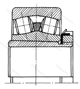 Модификация подшипника 353518Н размер 90x180x46