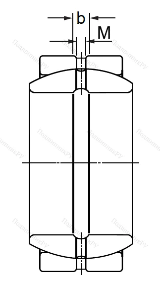 Шарнирный подшипник GE 80 ES в Самаре
