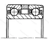 Модификация подшипника 456800 размер 10x15x9