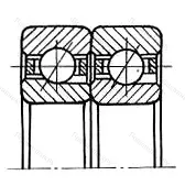 Подшипник  7208C/DT (436208) размер 40x80x36 от производителя  SKF