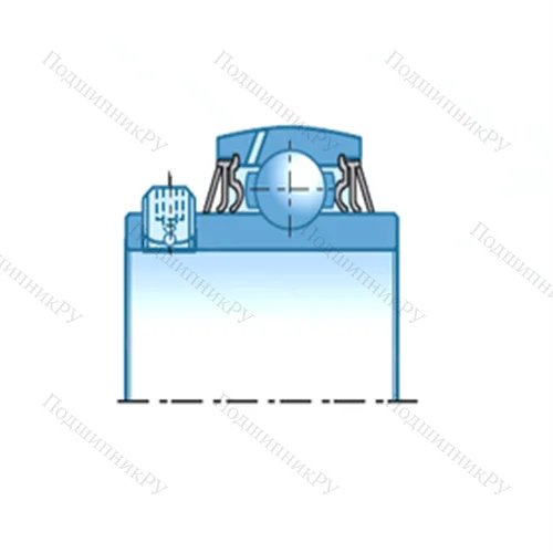 Подшипник шариковый радиальный UC 215D 1
