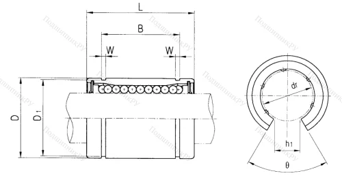 Подшипник LME 20 UU OP в Самаре