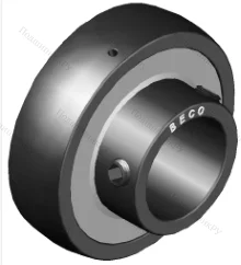 Высокотемпературный корпусной подшипник UC 207 BHTS ZZ 280° BECO