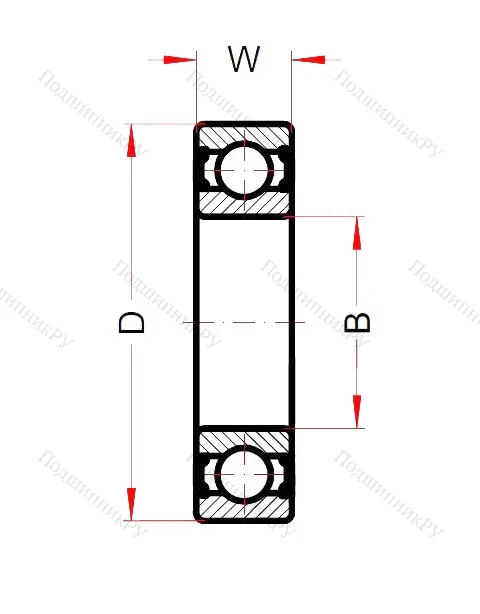 Высокотемпературный подшипник 6202 BHTS ZZ C 4 220°-250° (BECO) от производителя  BECO