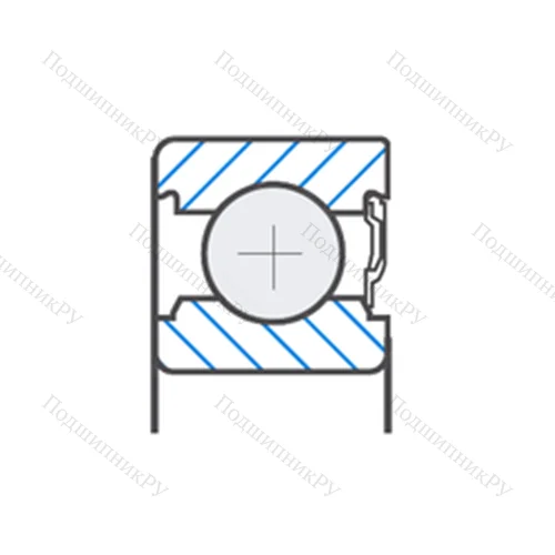 Подшипник шариковый радиальный TM-SC 04B 32LUACS 23PX 1/L 014