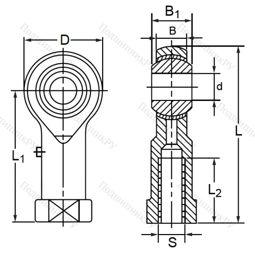 Шарнирная головка PHS 12 L в Самаре