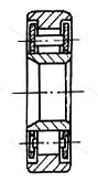 Подшипник  852903 размер 18x52x15