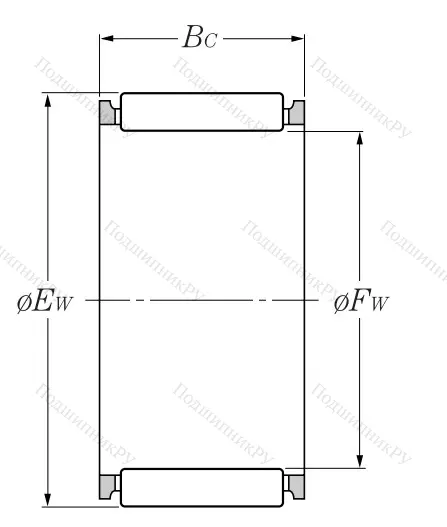 Подшипник K 12x15x13 V 1 JP (NTN) в Самаре