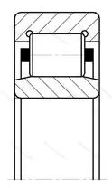 Модификация подшипника 32318 размер 90x190x43
