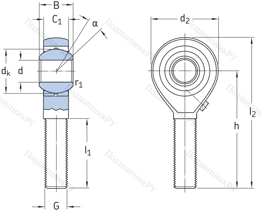 Шарнирная головка POS 8 L в Самаре