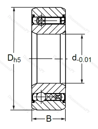 Подшипник обгонной муфты  CSK 30 2RS в Самаре