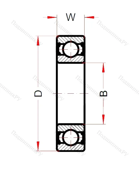 Высокотемпературный подшипник 6202 BHTS ZZ C 4 220°-250°