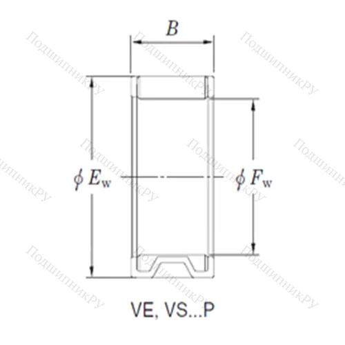 Подшипник игольчатый радиальный 26VS 3520AP-1 от производителя  KOYO