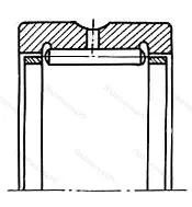 Подшипник NK 24/16 размер 24x32x16