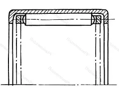 Модификация подшипника ск324228Е размер 32x42x28 от производителя  ЕПК