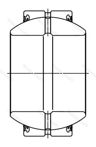 Шарнирный подшипник GE 25 ES 2RS в Самаре