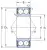Двухрядный шариковый подшипник 3208 A-2RS 1/C 3LVT 114F 7 от производителя  SKF