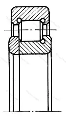 Подшипник  492718 размер 90x180x30