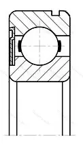 Подшипник 6308-ZNB размер 40x90x23 от производителя  SKF