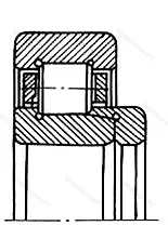 Подшипник  NJ 422+HJ 422 (62422) размер 110x280x82/65 от производителя  SKF