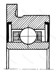 Подшипник  880012 размер 2x7x2,8