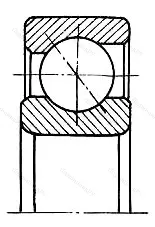 Модификация подшипника 6-7936824Т2 размер 120x150x10 от производителя  ГПЗ-4