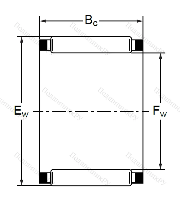 Подшипник K 46x62x29.8 (KT) в Самаре