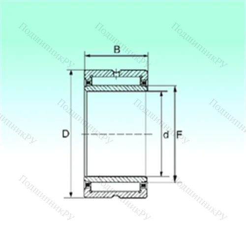 Подшипник игольчатый радиальный NKI 42/30 от производителя  NBS