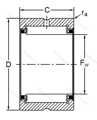 Подшипник RNA 4903 (4254903 K ГОСТ) в Самаре