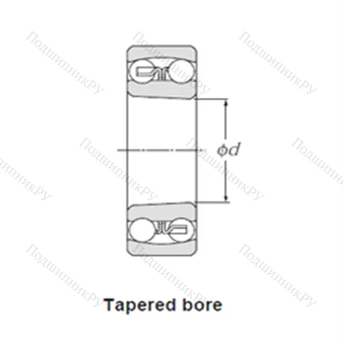 Подшипник шариковый радиальный самоцентрирующийся 2310KG 15