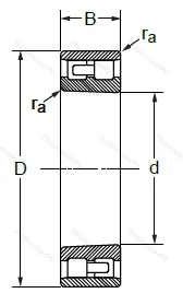 Двухрядный роликовый подшипник NN 3015 KMP 5 (3182115-5 Л ГОСТ) в Самаре