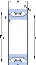 Подшипник BTM 120 ATN 9/HCP 4CDB в Самаре