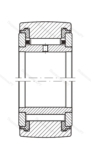 Игольчатый подшипник NATR 10 PP A от производителя  INA