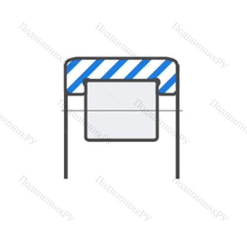 Подшипник роликовый радиальный RNU 208-3