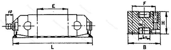 Модификация подшипника 6-2226КМ размер 130x230x40