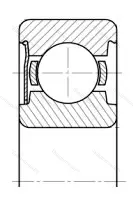 Подшипник  628-Z (60028) размер 8x24x8 от производителя  SKF