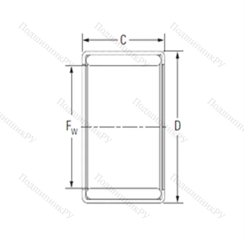Подшипник игольчатый радиальный 32YM 4020P от производителя  KOYO