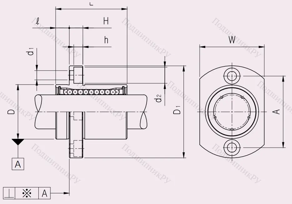 Подшипник LMH 10 UU в Самаре