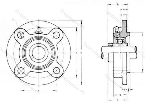 Подшипниковый корпус FC 215 ASAHI в Самаре
