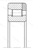 Подшипник  382724 размер 120x220x70