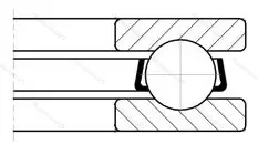 Подшипник 51124/P 4 размер 120x155x25 от производителя  SKF