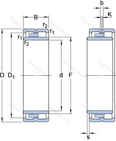 Подшипник NNU 49/670 B/SPW 33X в Самаре