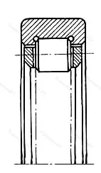 Модификация подшипника 2306 размер 30x72x19 от производителя  CRAFT