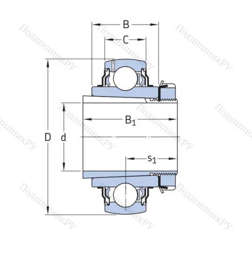 Корпусный подшипник YSA 213-2FK в Самаре