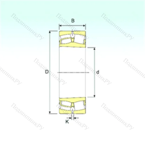 Подшипник роликовый радиальный самоцентрирующийся 248/530 K 30